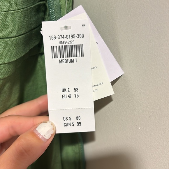 Abercrombie Emerson Linen blend dress NWT - Picture 3 of 3